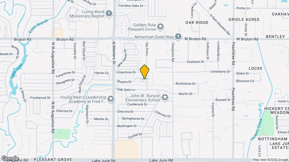 1703 Leroy Rd Map and Location Details