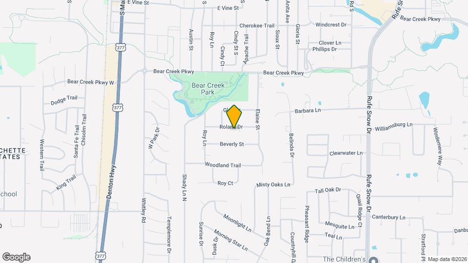 416 Roland Dr Map and Location Details