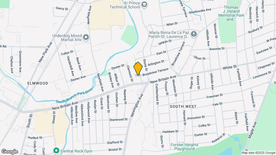 25 Natick St Map and Location Details