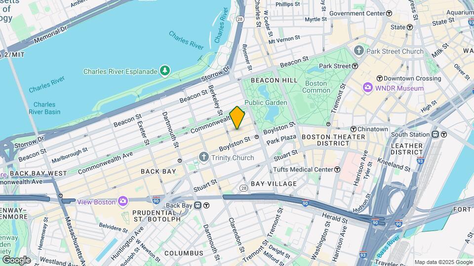32 Newbury St, Unit Newbury St #1 Mapa y Detalles de la Ubicación