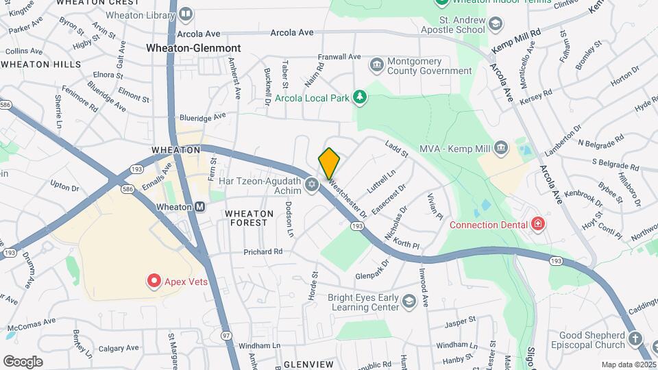 1721 University Blvd W Map and Location Details