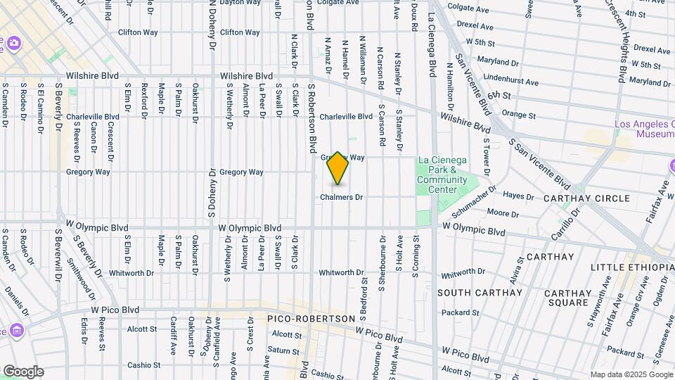854 S Wooster St Map and Location Details