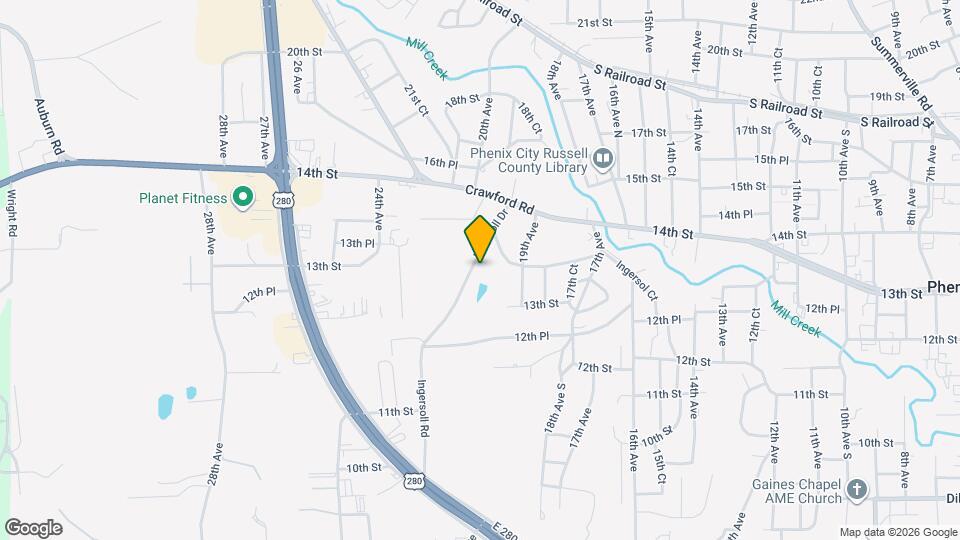 1322 Ingersoll Dr Map and Location Details