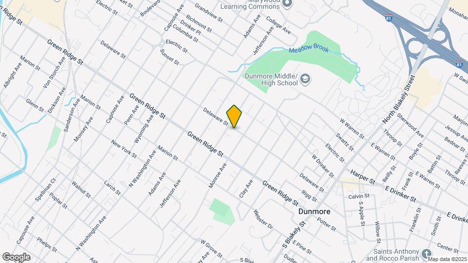 1512 Delaware St Map and Location Details