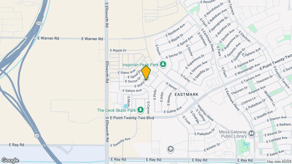 9431 E Static Ave Map and Location Details