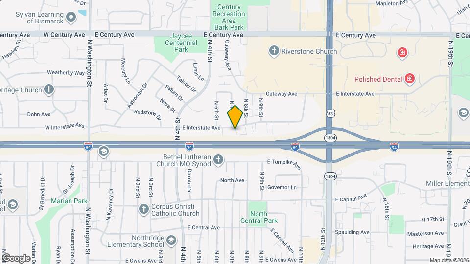 701 E Interstate Ave, Unit Interstate Ave Condo Map and Location Details