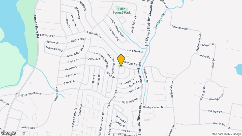 913 Tom Hailey Blvd Map and Location Details