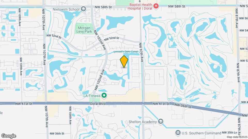 4745 NW 98 Pl Map and Location Details