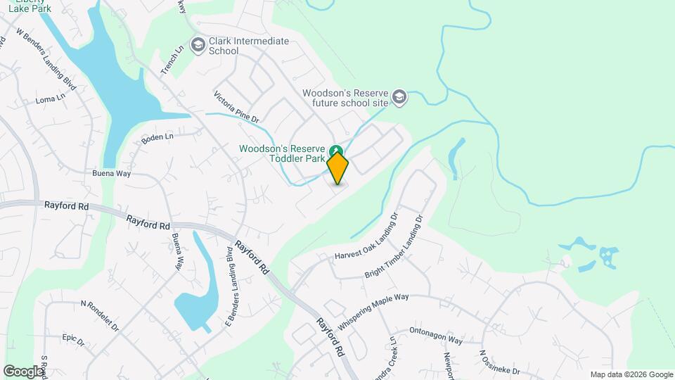 5423 Caroline Lake Dr Map and Location Details