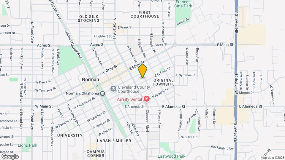 425 E Eufaula St Map and Location Details