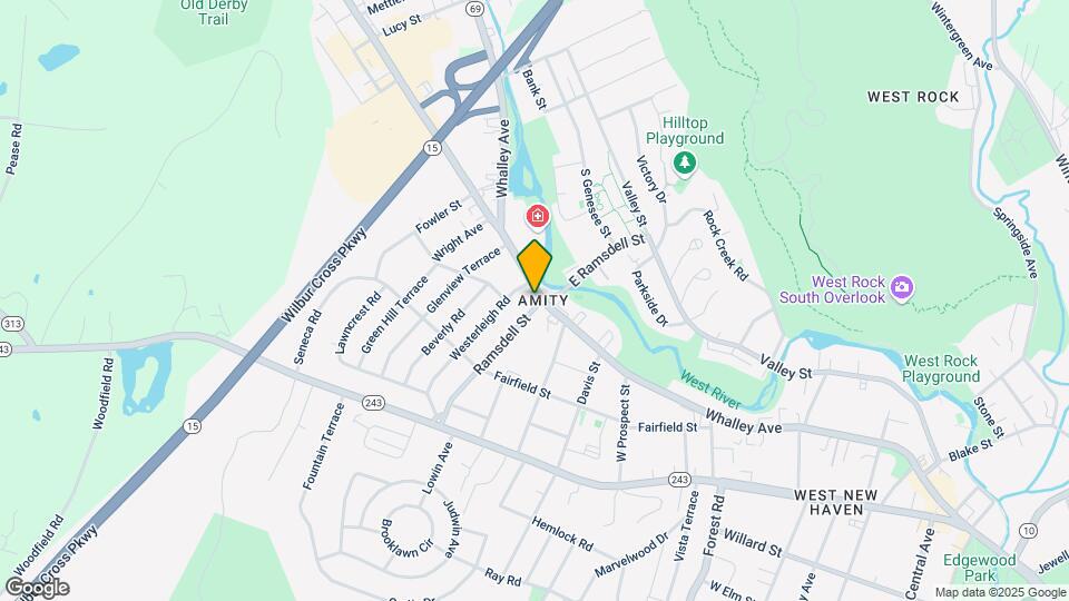 1374 Whalley Ave, Unit 1 Map and Location Details