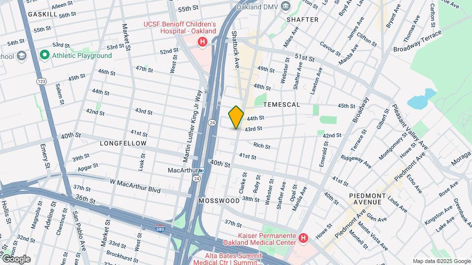 4235 Telegraph Ave Map and Location Details
