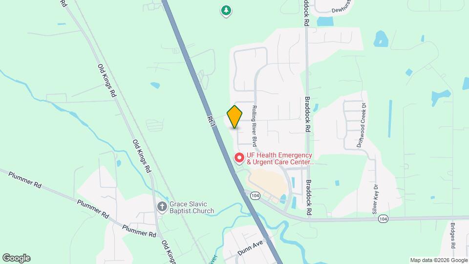 11550 Deep Springs Dr W Map and Location Details