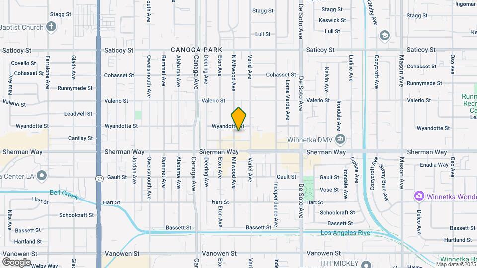 7242-7246 Milwood Ave Map and Location Details