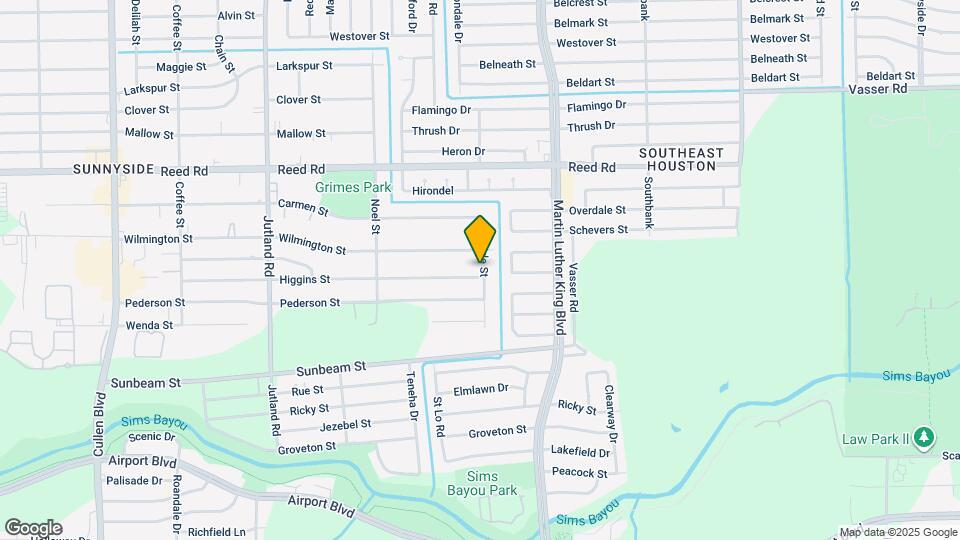 5345 Higgins St Map and Location Details