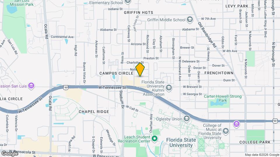 1323 Hancock St Map and Location Details