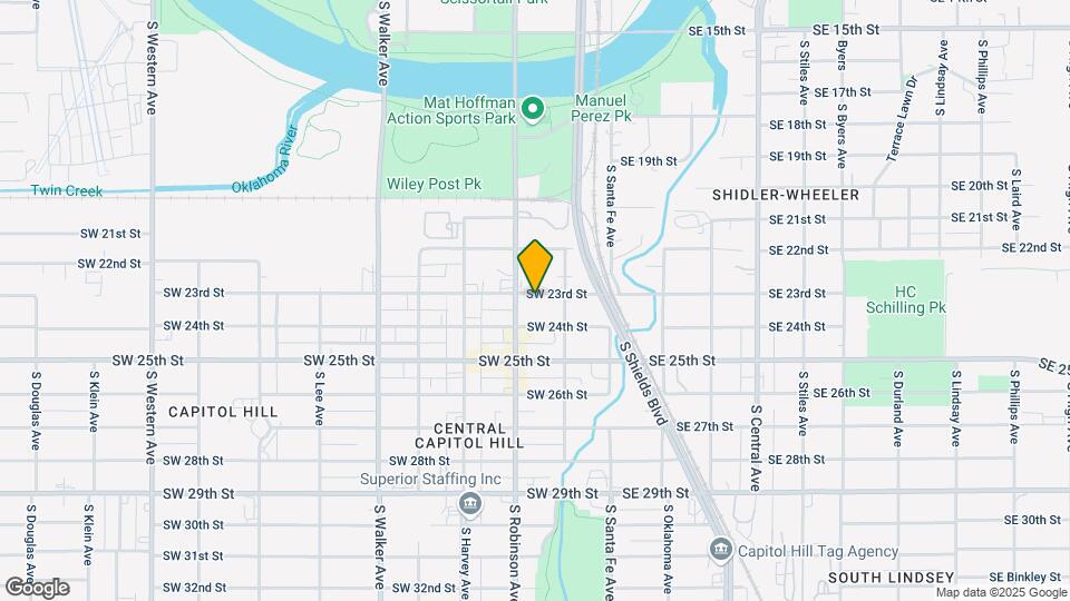 124 SW 23rd St Map and Location Details