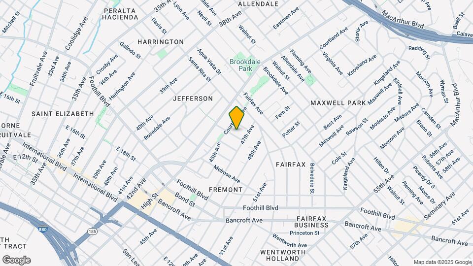 4520 San Carlos Ave Map and Location Details