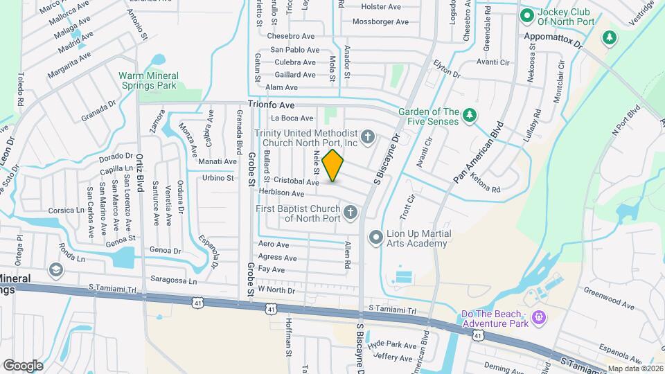 8289 Cristobal Ave Map and Location Details