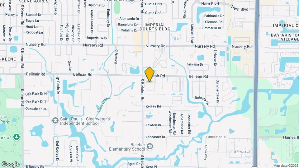 2205 Belleair Rd, Unit A23 Map and Location Details