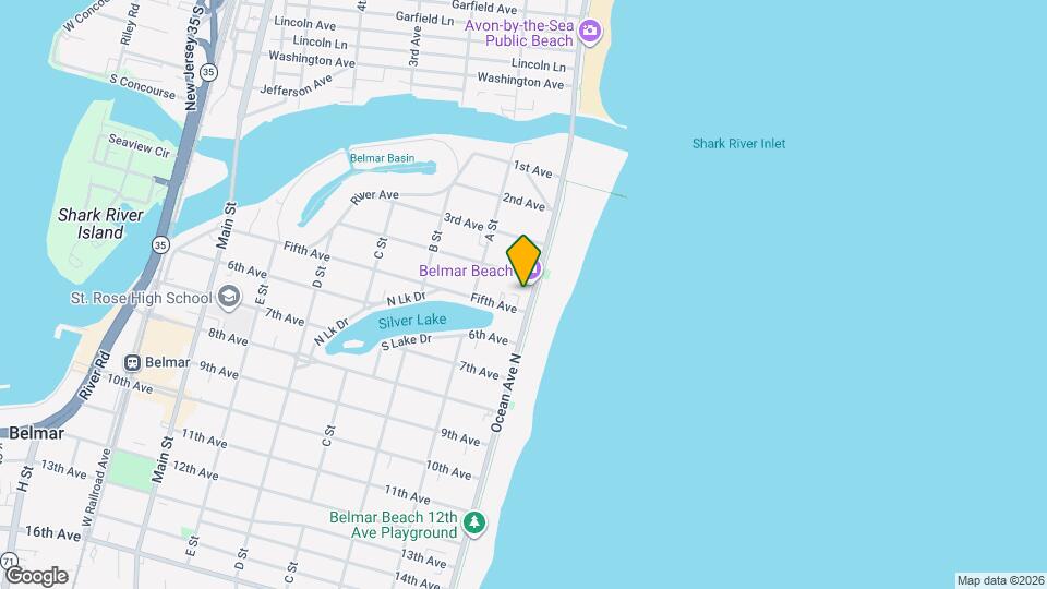 407 Ocean Ave N Map and Location Details