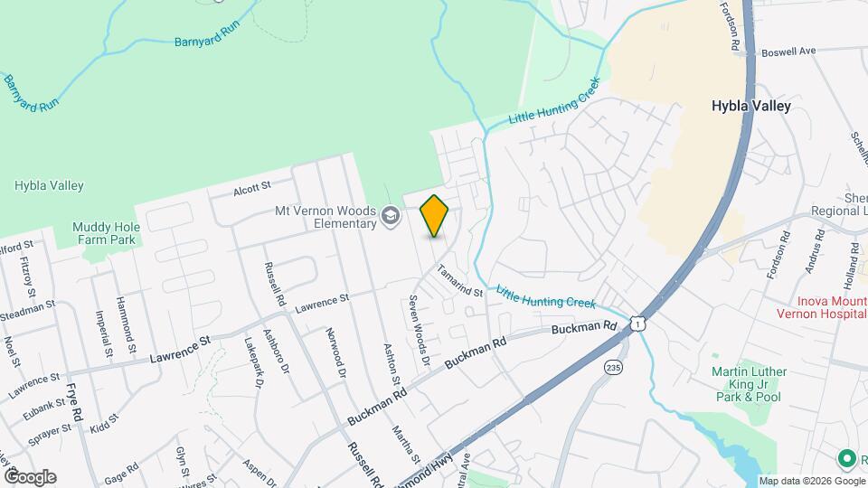 3866 Manzanita Pl Map and Location Details