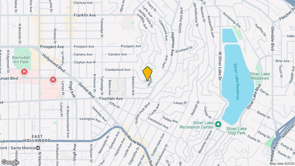 3816 Sunset Dr Map and Location Details