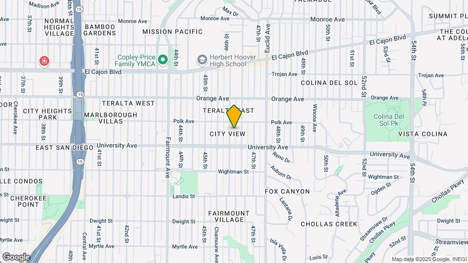 4057 46th St Map and Location Details