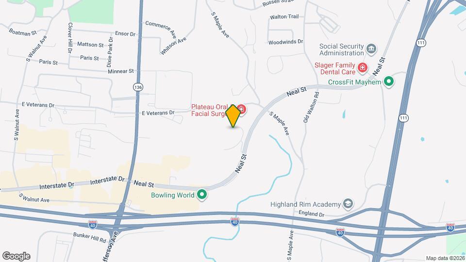 1333 Meridian St Map and Location Details