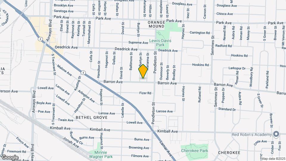 2730 Barron Ave Map and Location Details