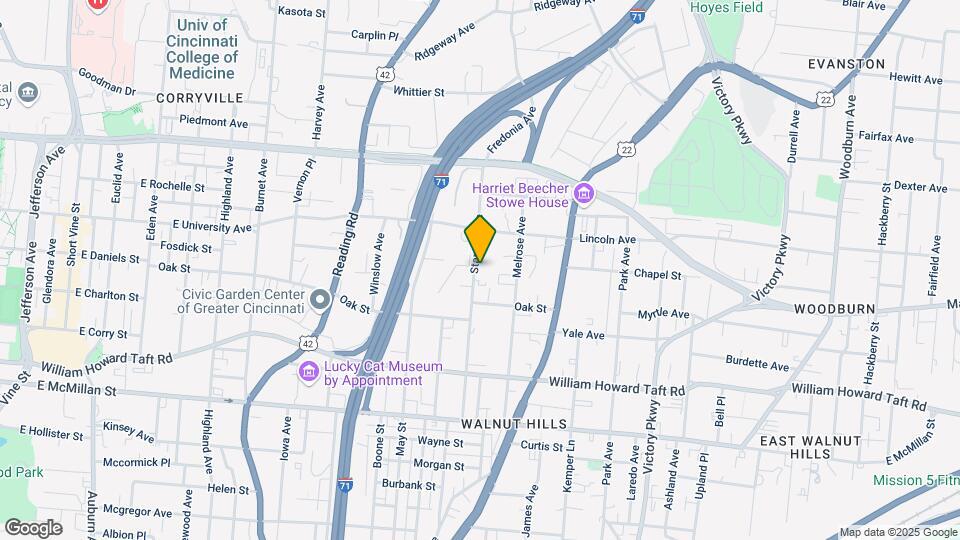 2832 Stanton Ave Map and Location Details