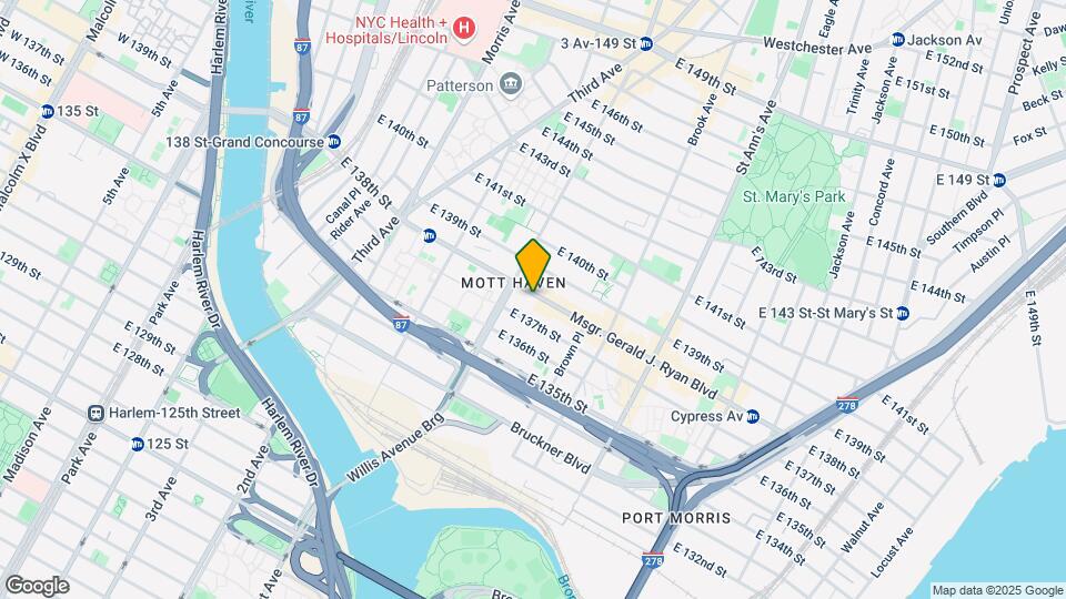 422 E 138th St Map and Location Details