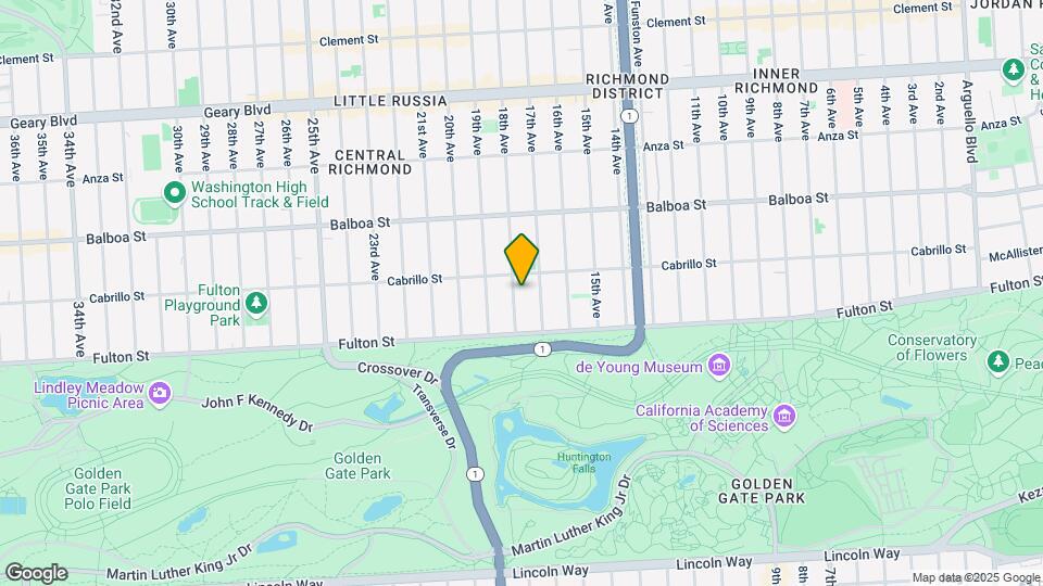 726 18th Ave-Unit -1 Map and Location Details