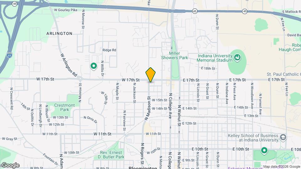 326 W Kenwood Dr Mapa y Detalles de la Ubicación