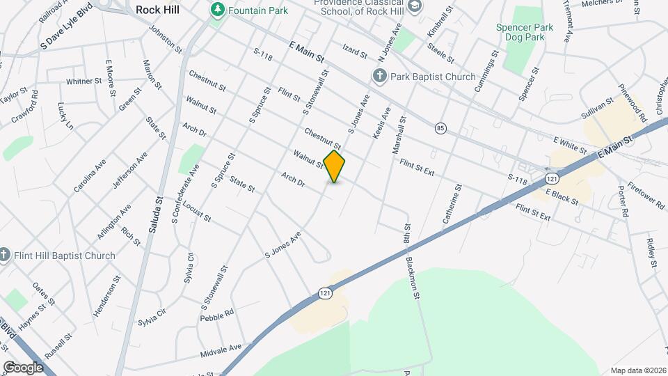 517 S Jones Ave Map and Location Details