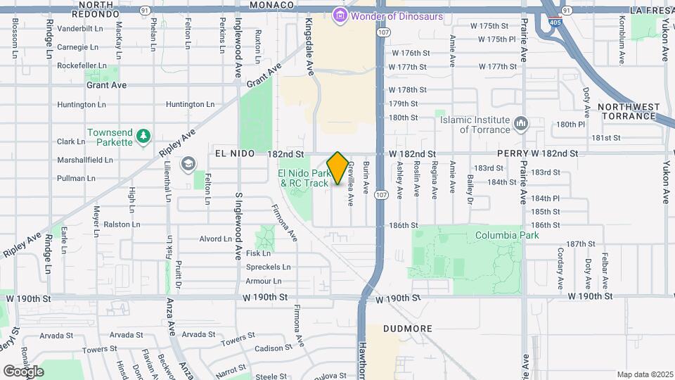 18404 Mansel Ave Mapa y Detalles de la Ubicación