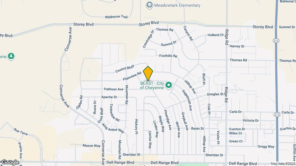 2513 Sagebrush Ave Map and Location Details