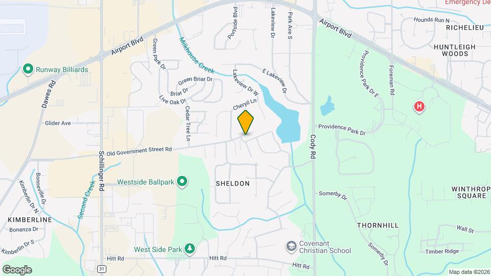 326 Spring Lake Dr N Map and Location Details