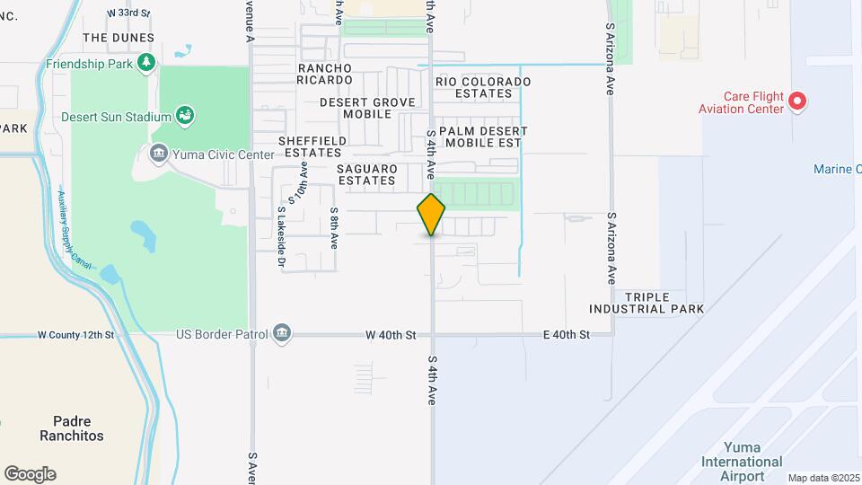 3601 S 4th Ave Map and Location Details