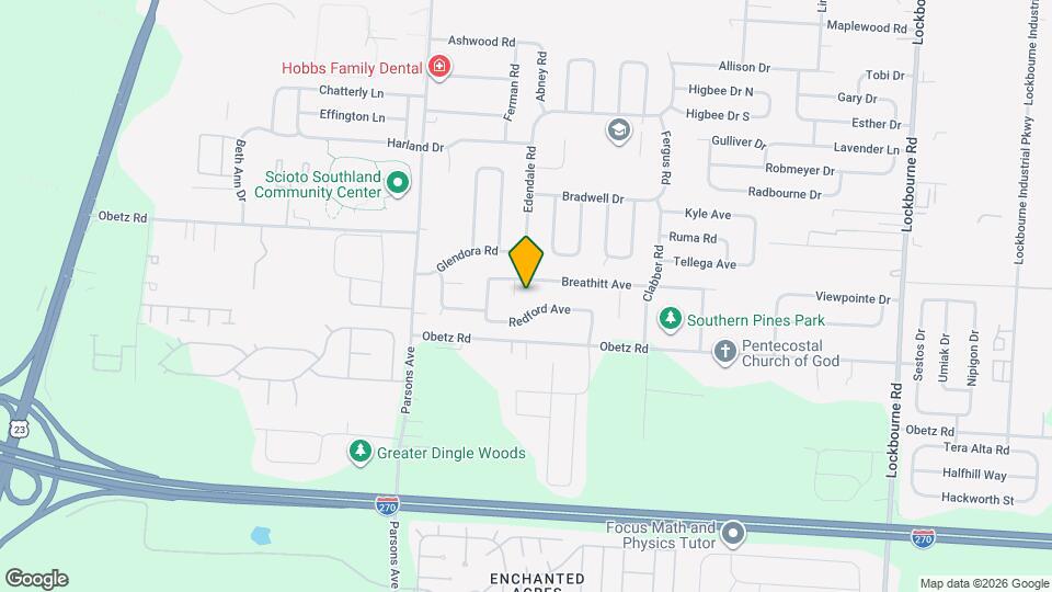 4018 Breathitt Pl Map and Location Details