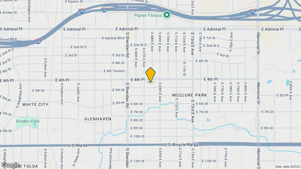 6721 E 5th St Map and Location Details