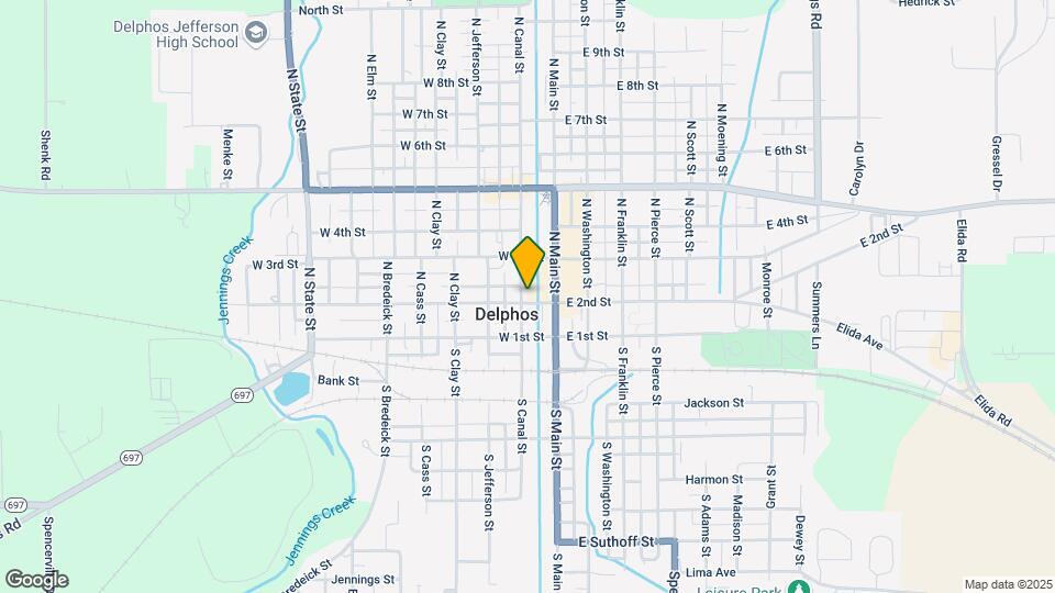 154 W 2nd St Map and Location Details
