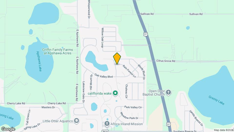 1346 Rain Forest Ln Map and Location Details