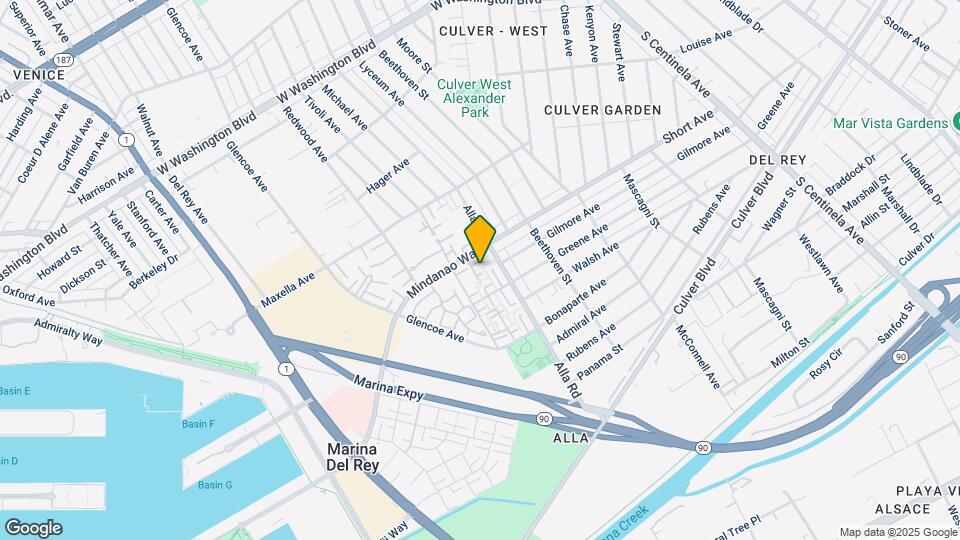 13024 Mindanao Way Map and Location Details