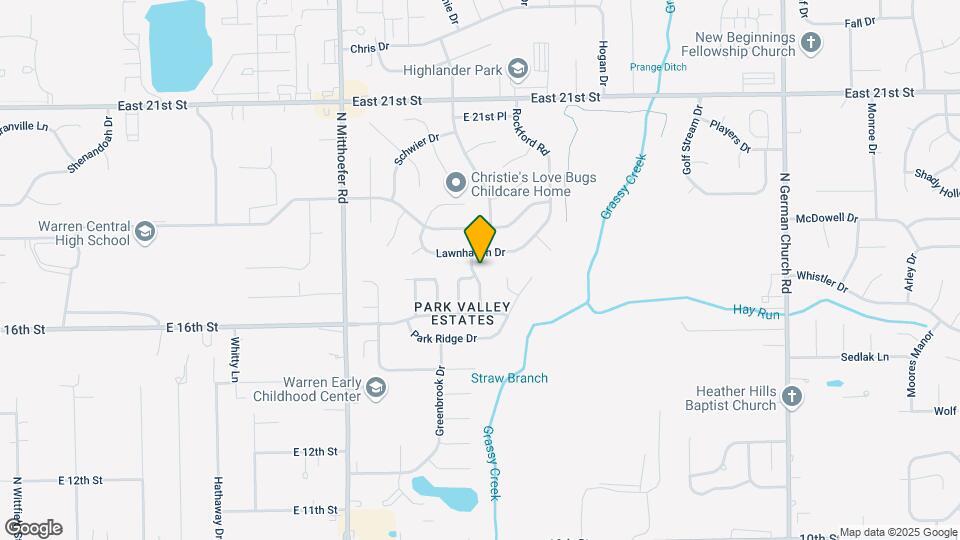 1713 Park Hurst Dr Mapa y Detalles de la Ubicación