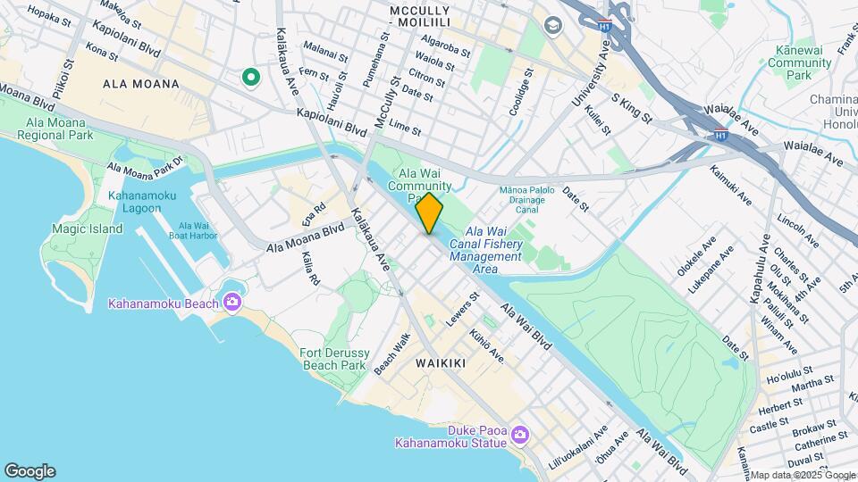 Ala Wai Hale Map and Location Details