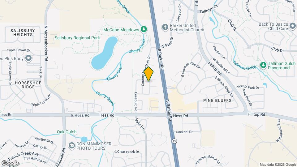 12585 Meadow Bridge Way Map and Location Details