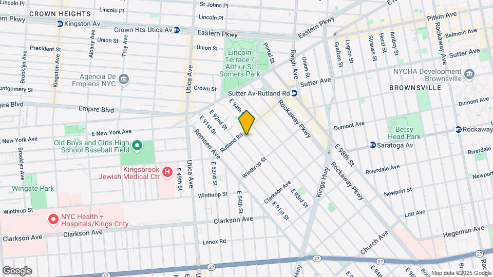 120 E 93rd St Map and Location Details