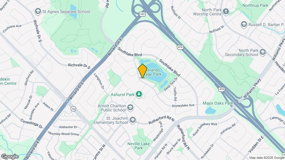 45 Stoneylake Ave Map and Location Details