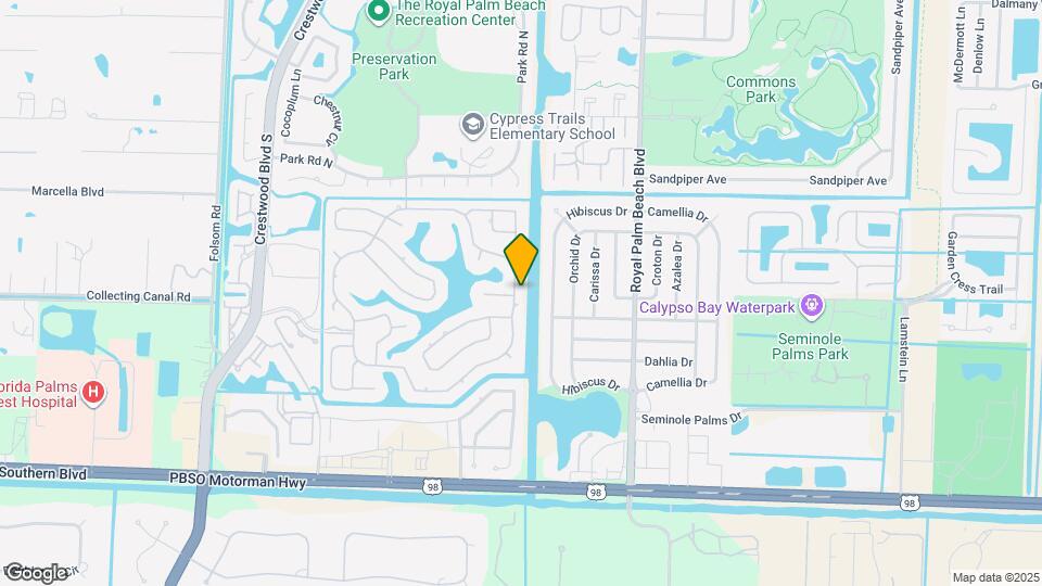 188 Cypress Trce Mapa y Detalles de la Ubicación